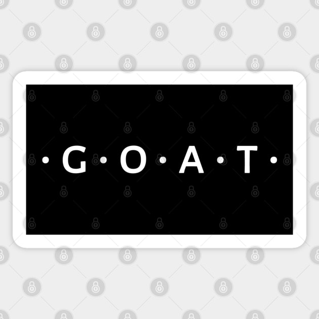 GOAT Sticker by radeckari25